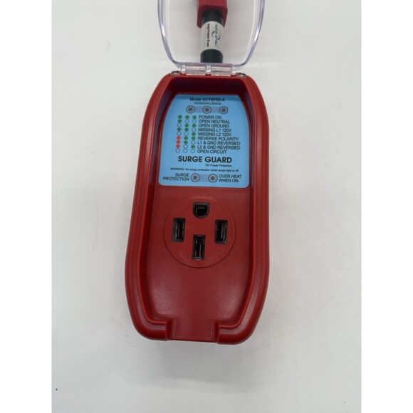 RV Surge Protector 50amp RV Circuit Analyzer 12000J + 14-50P to 10-50R Adapter - Picture 16 of 16